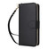 iPhone 17 Nine-card Slots Zipper Wallet Bag Leather Phone Case - Black