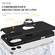 iPhone 17 PC + TPU Magnetic Phone Case with Invisible Ring Holder - Black