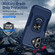 iPhone 17 Pioneer Armor Heavy Duty PC + TPU Phone Case with Holder - Blue
