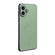 iPhone 17 Plain Leather MagSafe Shockproof Phone Case - Green