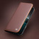 iPhone 17 QIALINO Classic Gen2 Genuine Leather Phone Case - Brown