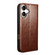 iPhone 17 QIALINO Classic Genuine Leather Phone Case - Brown