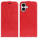 iPhone 17 R64 Texture Single Vertical Flip Leather Phone Case - Red