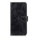 iPhone 17 Retro Crazy Horse Texture Horizontal Flip Leather Phone Case - Black