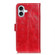 iPhone 17 Retro Crazy Horse Texture Horizontal Flip Leather Phone Case - Red
