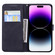 iPhone 17 Retro Skin Feel Butterflies Embossing Horizontal Flip Leather Phone Case - Black