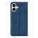 iPhone 17 Retro-skin Magnetic Suction Leather Phone Case - Dark Blue