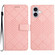 iPhone 17 Rhombic Grid Texture Leather Phone Case - Pink