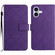 iPhone 17 Rhombic Grid Texture Leather Phone Case - Purple