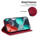 iPhone 17 Seven-shaped Embossed Leather Phone Case - Red