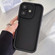iPhone 17 Shockproof Frame Frosted Precise Hole TPU Phone Case - Black