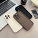 iPhone 17 Shockproof Frame Frosted Precise Hole TPU Phone Case - White