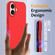iPhone 17 Shockproof Silicone Magsafe Phone Case - Red