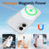 iPhone 17 Shockproof Silicone Magsafe Phone Case - White