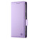 iPhone 17 Side Buckle Magnetic Frosted Leather Phone Case - Purple