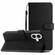 iPhone 17 Silk Texture Horizontal Flip Leather Phone Case - Black