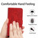 iPhone 17 Skin Feel Butterfly Embossed Flip Leather Phone Case - Red