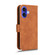 iPhone 17 Skin Feel Magnetic Flip Leather Phone Case - Brown