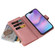iPhone 17 Skin Feel Multi Card Slots Zipper Wallet Leather Phone Case - Pink