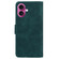 iPhone 17 Skin Feel Pure Color Flip Leather Phone Case - Green