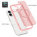 iPhone 17 Skin Feel TPU Hybrid PC MagSafe Phone Case - Pink