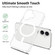 iPhone 17 Skin Feel TPU Hybrid PC MagSafe Phone Case - Transparent
