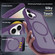 iPhone 17 Skin Feel Wave Texture MagSafe Phone Case - Purple