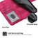 iPhone 17 Skin-feel Flowers Embossed Wallet Leather Phone Case - Wine Red