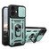 iPhone 17 Sliding Camera Cover Design TPU+PC Phone Case - Green