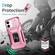 iPhone 17 Sliding Camshield Holder Phone Case - Pink + Rose Red