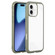 iPhone 17 Solid Color Edge Transparency Acrylic TPU Phone Case - Army Green
