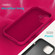 iPhone 17 Solid Color Silicone Phone Case - Rose Red