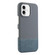 iPhone 17 Stitching Cloth MagSafe Magnetic PC Hybrid PU Phone Case - Cyan Blue