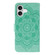 iPhone 17 Sun Mandala Embossing Leather Phone Case - Green