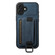 iPhone 17 Suteni H13 Litchi Leather Wrist Strap Wallet Back Phone Case - Blue