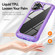 iPhone 17 TPU + PC Lens Protection Phone Case - Purple