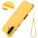 iPhone 17 Wave Texture MagSafe Magnetic Liquid Silicone Phone Case - Yellow
