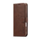 LC.IMEEKE Calf Texture Horizontal Flip Leather Case iPhone 17 - Brown