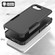 iPhone 16e / 17e 2 in 1 PC + TPU Phone Case - Black