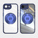 iPhone 16e / 17e 360 Holder Magsafe Acrylic Hybrid TPU Phone Case - Blue