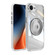 iPhone 16e / 17e 360 Holder Magsafe Acrylic Hybrid TPU Phone Case - Grey