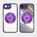 iPhone 16e / 17e 360 Holder Magsafe Acrylic Hybrid TPU Phone Case - Purple