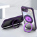 iPhone 16e / 17e 360 Holder Magsafe Acrylic Hybrid TPU Phone Case - Purple