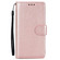 iPhone 16e / 17e 3-Card Slots Multifunctional Leather Phone Case - Rose Gold