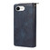 iPhone 16e / 17e 9 Card Slots Zipper Wallet Bag Leather Phone Case - Blue