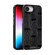 iPhone 16e / 17e ABEEL Beast Pattern 6D Micro-Embossed MagSafe Genuine Leather Phone Case - Black