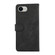 iPhone 16e / 17e ABEEL Color Block Magnetic RFID Leather Phone Case - Black-Green
