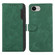 iPhone 16e / 17e ABEEL Color Block Magnetic RFID Leather Phone Case - Green-Black