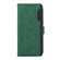 iPhone 16e / 17e ABEEL Color Block Magnetic RFID Leather Phone Case - Green-Black
