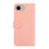 iPhone 16e / 17e ABEEL Color Block Magnetic RFID Leather Phone Case - Pink-Cyan